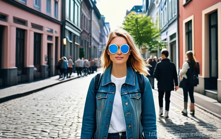 증강현실과 인공지능의 시너지 사례 - **Prompt:** "A young woman in her late twenties, wearing stylish yet comfortable casual attire inclu...