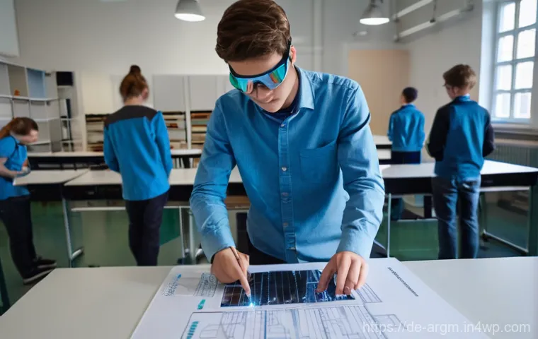 증강현실과 인공지능의 시너지 사례 - **Prompt:** "A fashionable young man, around 25 years old, with a contemporary haircut, stands in a ...