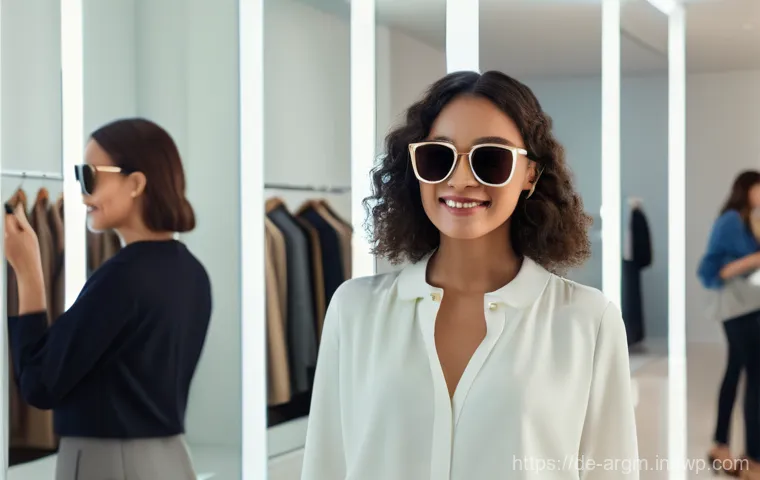 증강현실 기반의 광고 캠페인 분석 - **Prompt:** A young adult, around 25-35 years old, with a look of genuine surprise and delight on th...